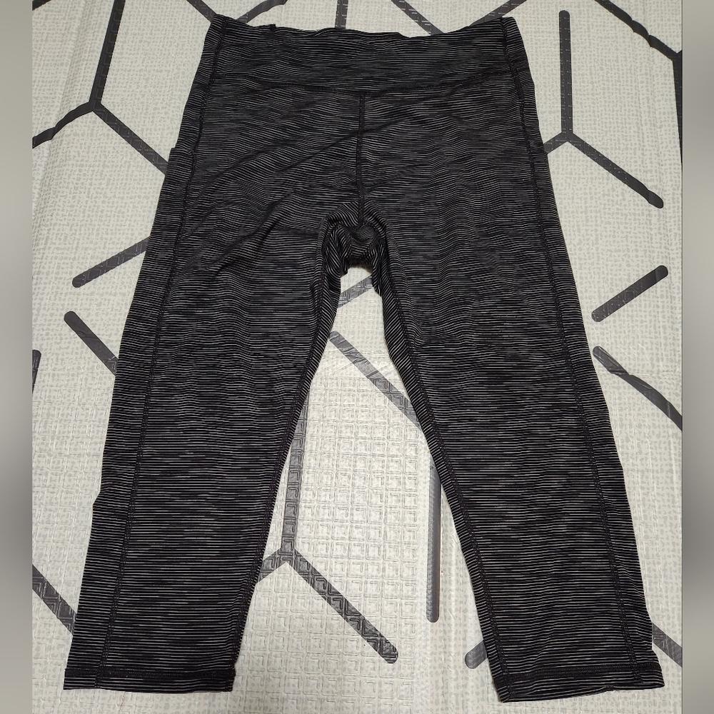 TEK Gear Black Striped Leggings